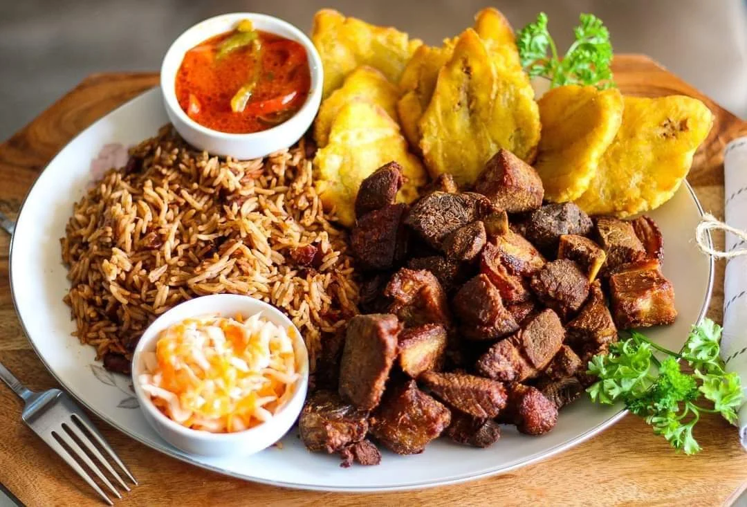 Photo repas haïtien